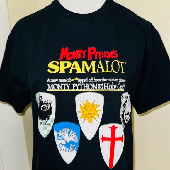 Vintage Y2K Monty Python’s Spamalot Musical Tee Shirt, Unisex Sz M - Picture 4 of 9